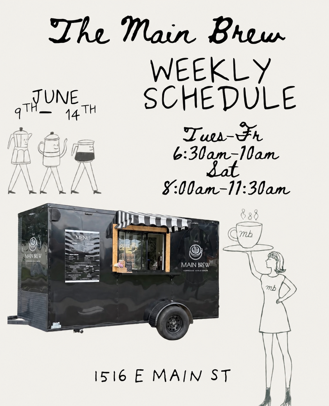 Weekly schedule